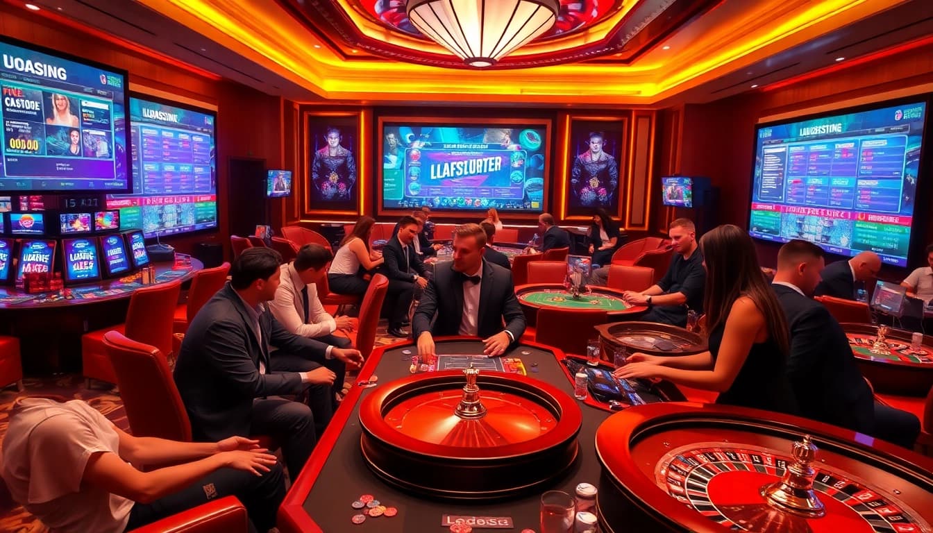 Gamblers enjoy a thrilling experience on lodetructuyen's vibrant online casino platform.