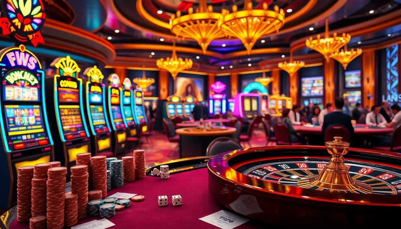 Engaging casino experience at https://tg88.to/ with vibrant slot machines and thrilling poker tables.