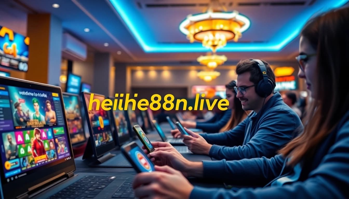 Experience the excitement at hello88win.live with vibrant gaming scenes and enthusiastic players.
