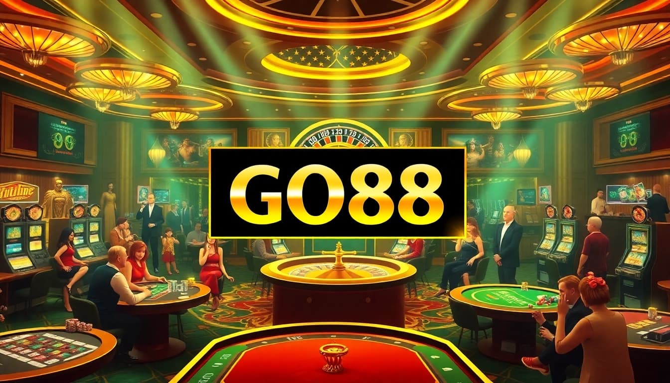 Experience high-stakes action at GO88 with vibrant casino games and dynamic players.