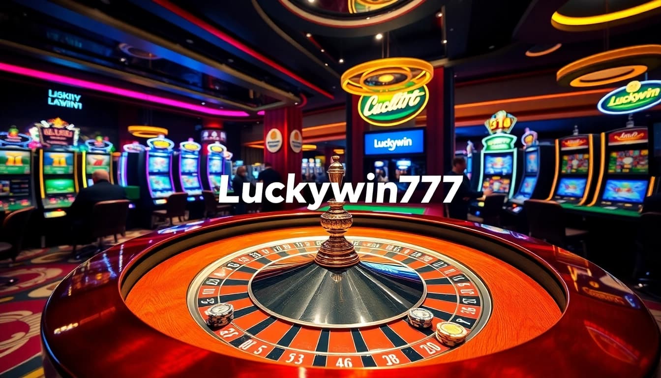 Experience the thrill of winning at Luckywin777 with exciting casino games and vibrant atmosphere.