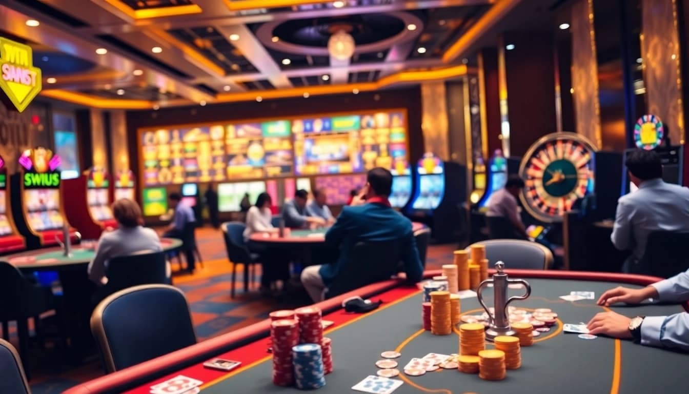 Experience thrilling games at https://sunwin5.org/ with vibrant casino tables and exciting gameplay.