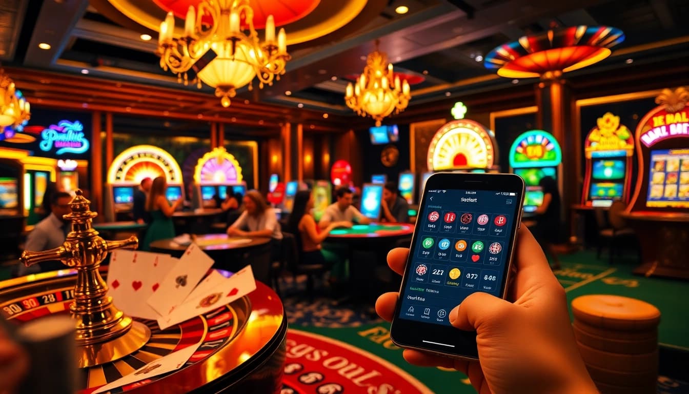 Experience the vibrant energy of modern gambling with ทางเข้า soibet ล่าสุด in a luxurious casino setting.