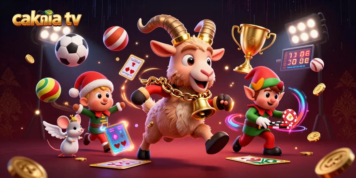 Cakhia TV captures the thrill of sports betting with dynamic casino elements and lively characters.