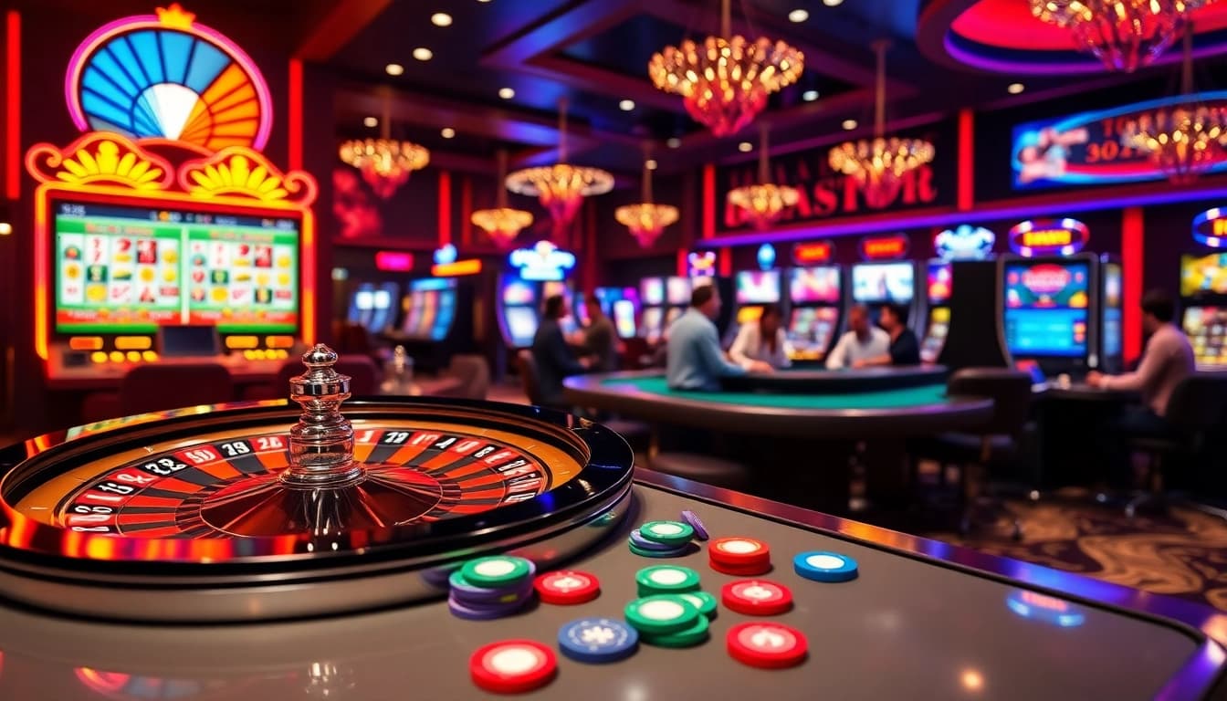 Twin68 offers online gambling excitement with a vibrant casino scene featuring roulette, slots, and engaging gameplay.