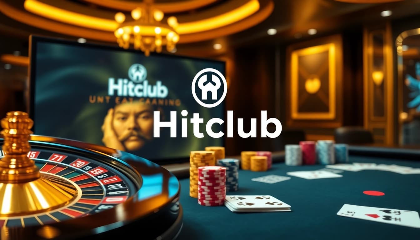 Hitclub offers exciting online gaming experiences at luxurious casino tables.