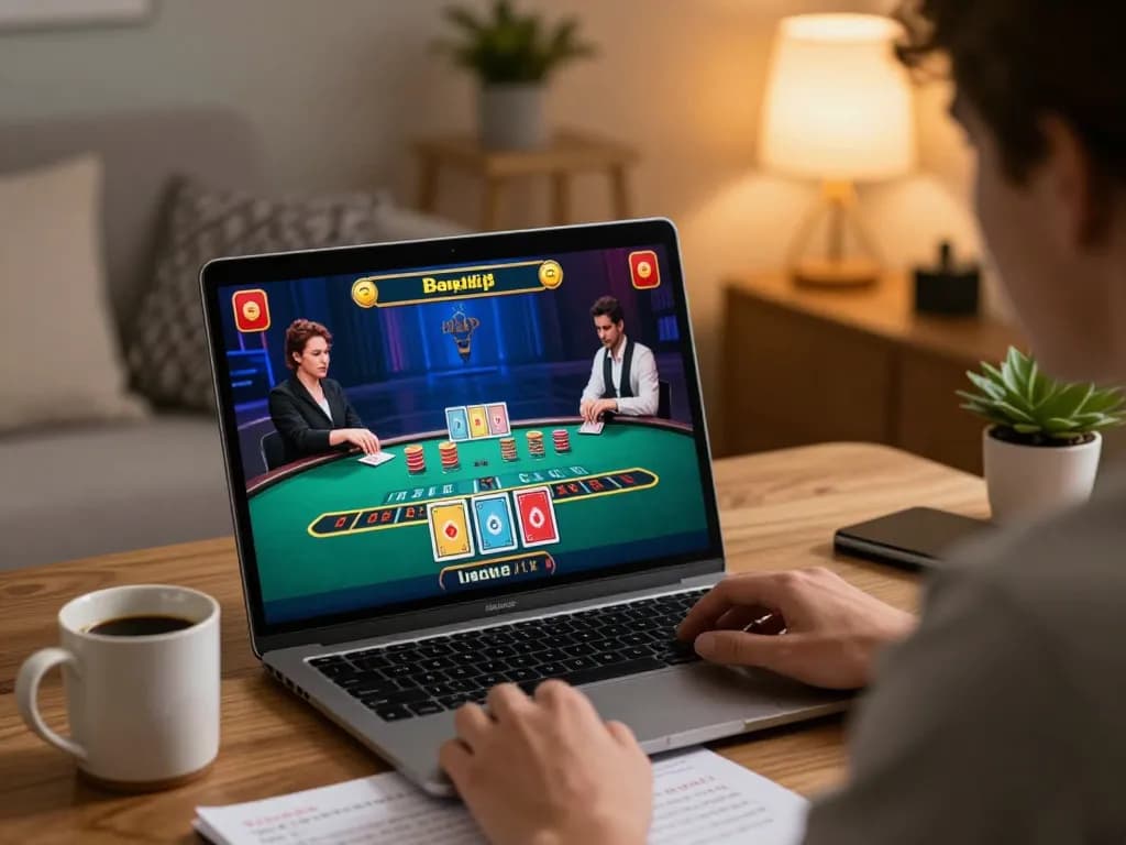 Experience live baccarat gameplay on bayvip while enjoying a cozy home atmosphere