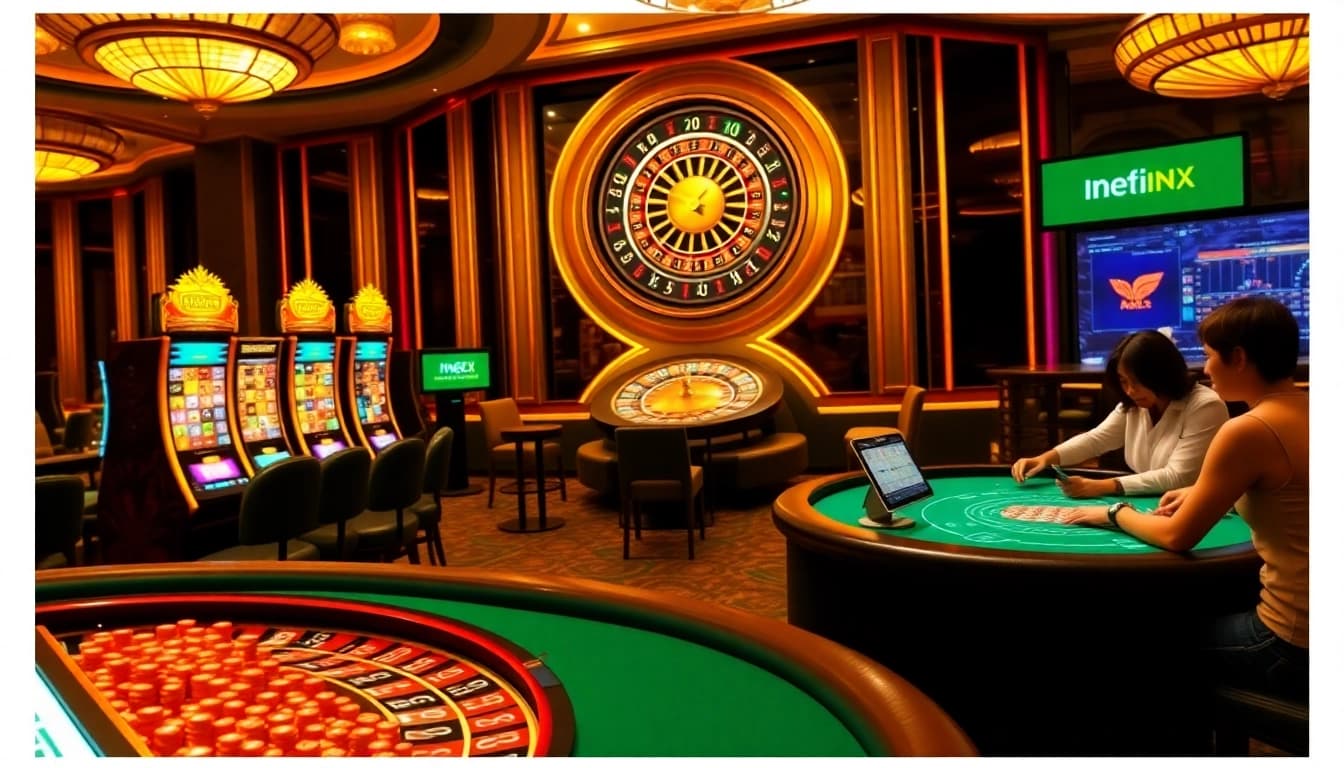 Experience the thrill of online betting with nhà cái 8XX's vibrant casino atmosphere.