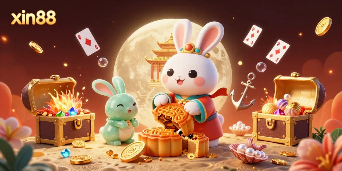 Join the exciting world of xin88 with a vibrant 3D casino illustration featuring unique game elements.