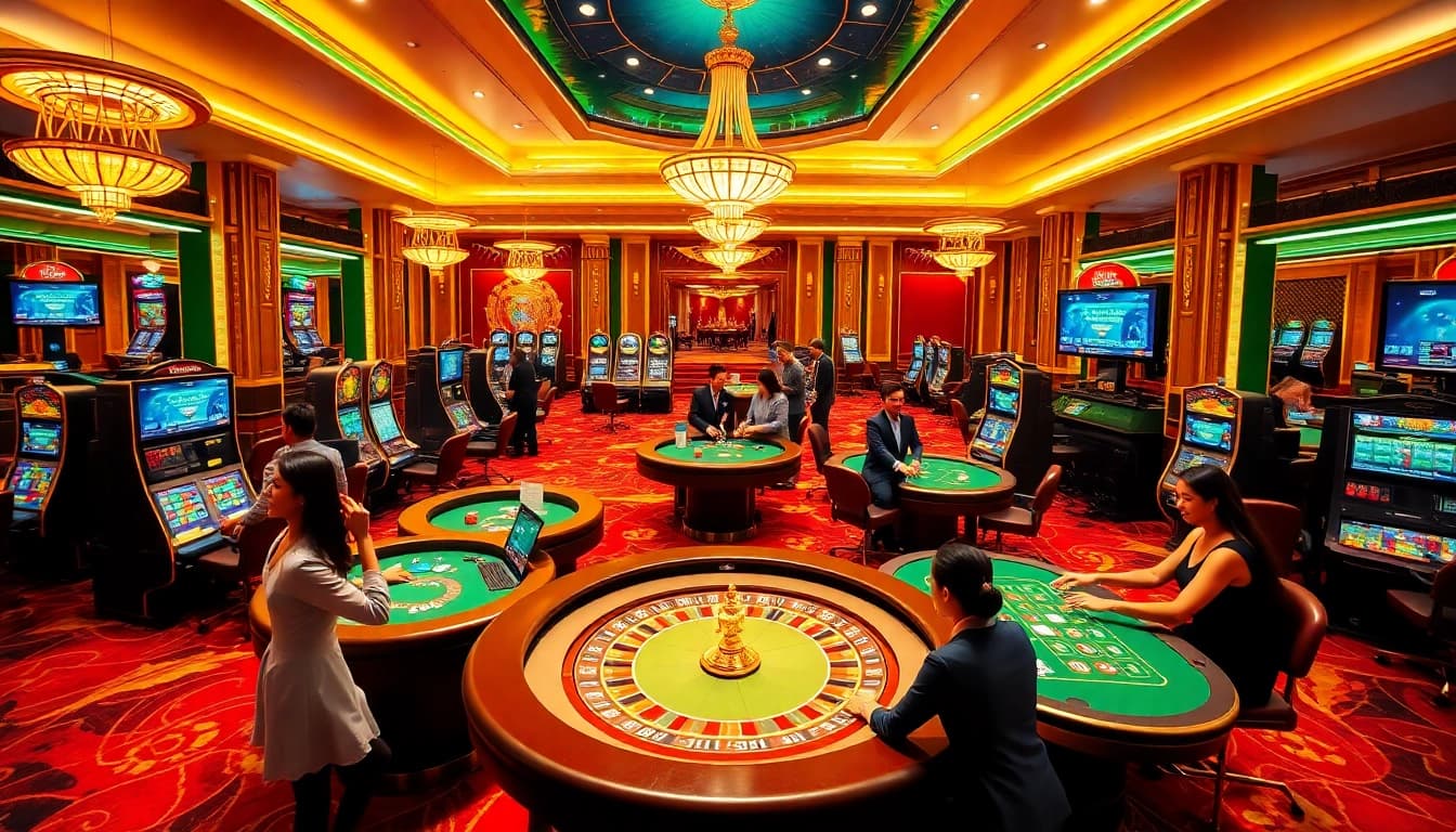 Experience thrilling online gambling at https://lc88comm.com/ with vibrant games and luxurious casino visuals.