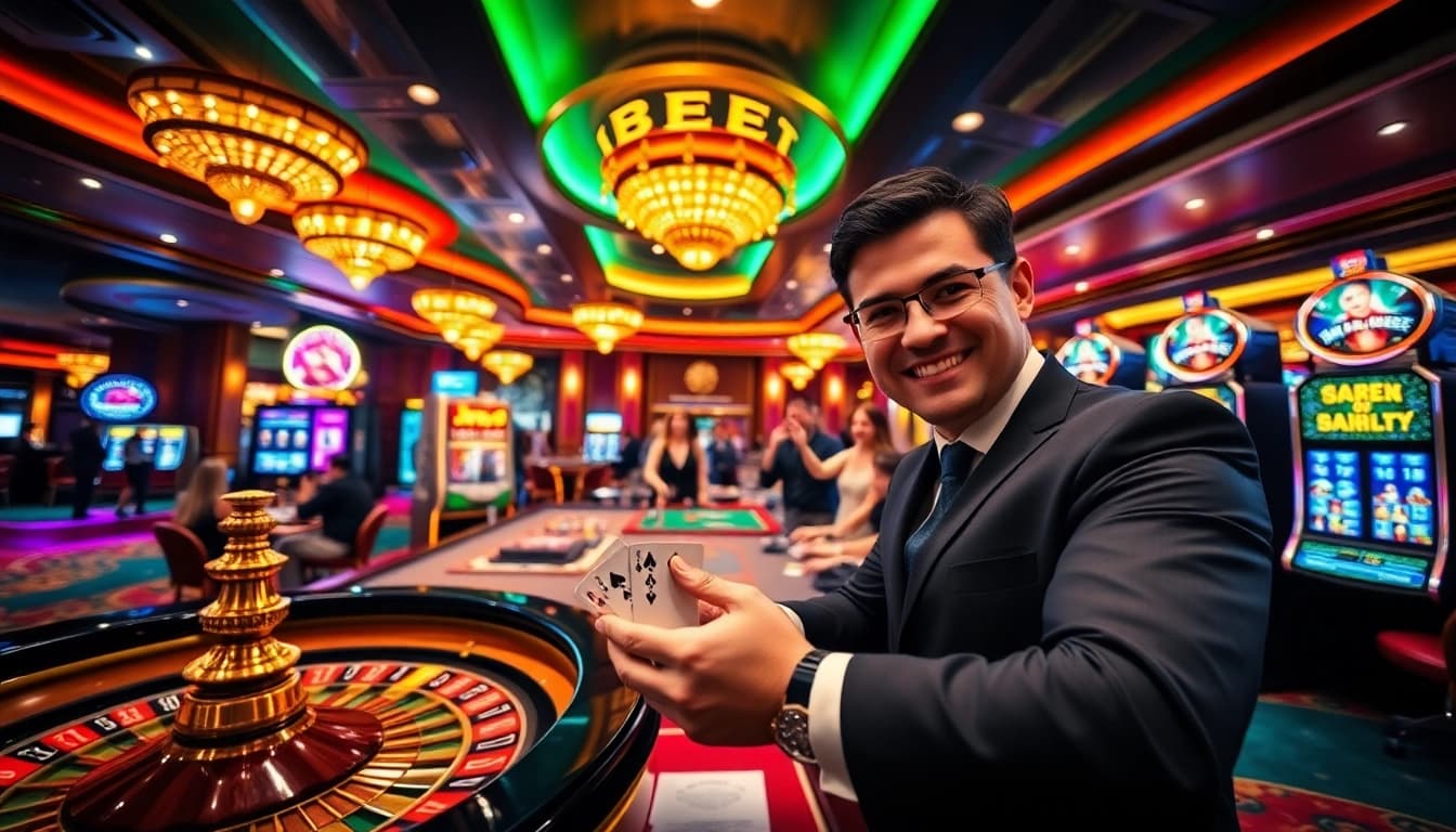 Experience thrilling casino action with https://debet.br.com/ featuring roulette, poker tables, and vibrant slot machines.
