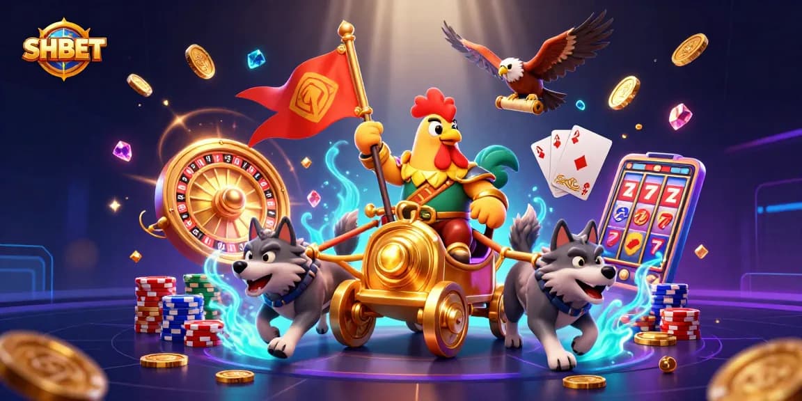 SHBET offers dynamic gaming thrills featuring vibrant 3D elements and engaging characters.
