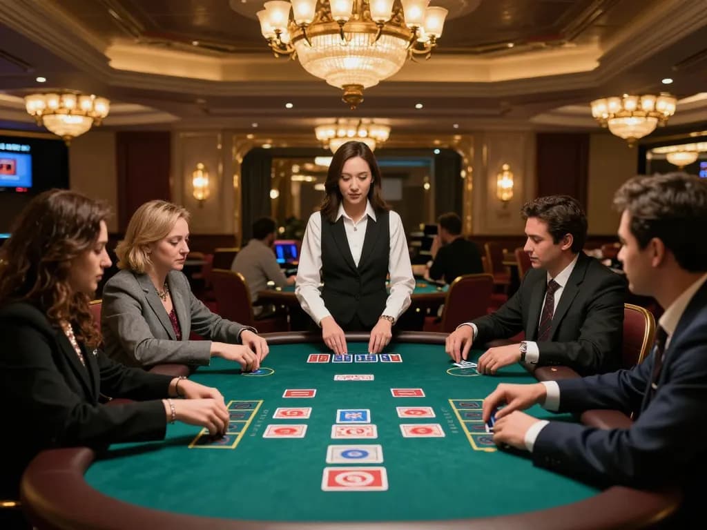 Players strategizing in a live dealer blackjack game at SC88 casino, showcasing dynamic gameplay