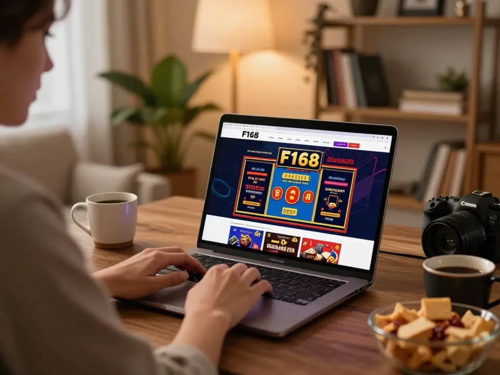 Engage with https://f168.sarl/ through exciting online casino gameplay at home while enjoying a cozy setup.