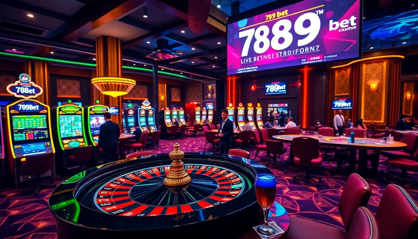 Experience the elegance of gambling at 789bet with thrilling games and vibrant casino atmosphere.