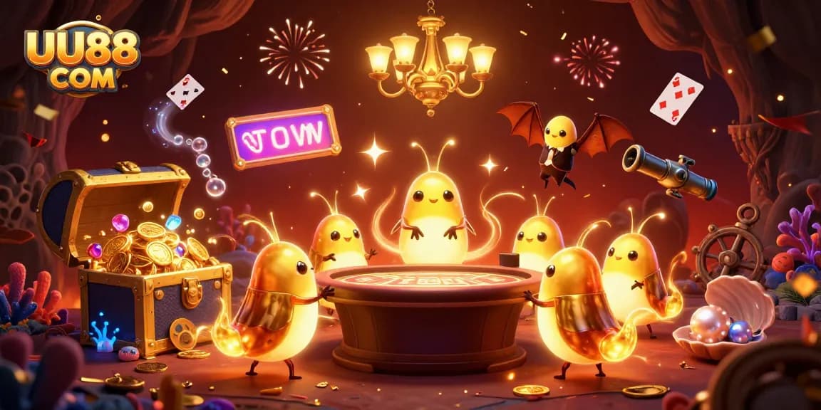 Win big with UU88 COM at this vibrant casino, lighting up games with glowworm energy.