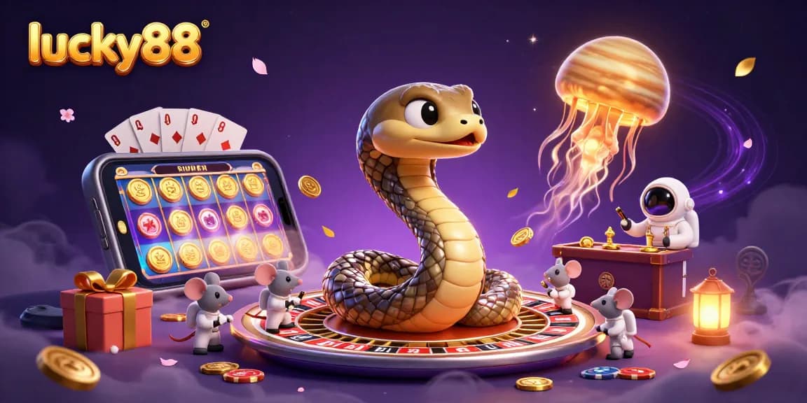 Play lucky88 for a chance to win with vibrant cosmic visuals and exciting casino elements!