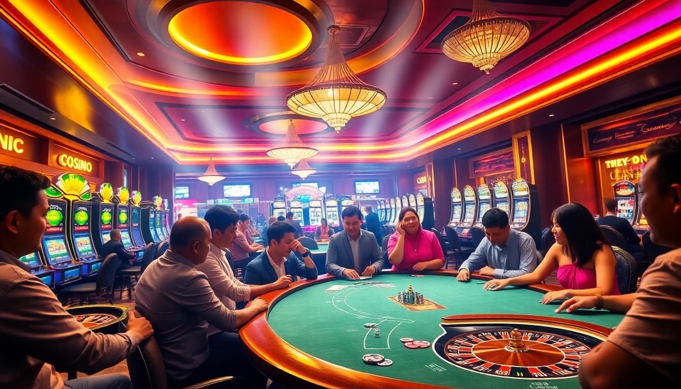 Experience the thrill of winning at C168's vibrant casino atmosphere with exciting gaming.