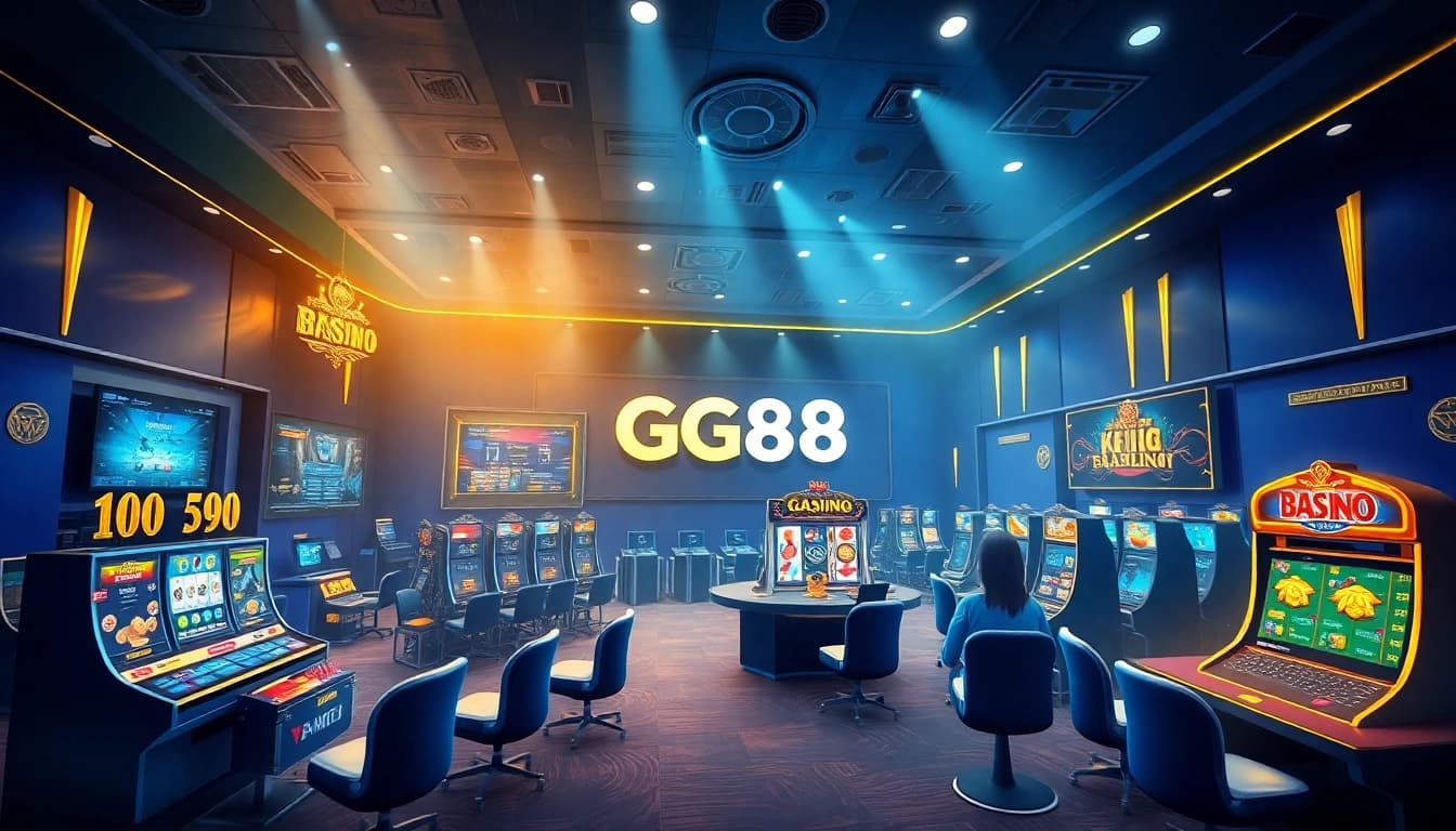 Experience the excitement of GG88 online gaming with diverse betting options and a vibrant interface.