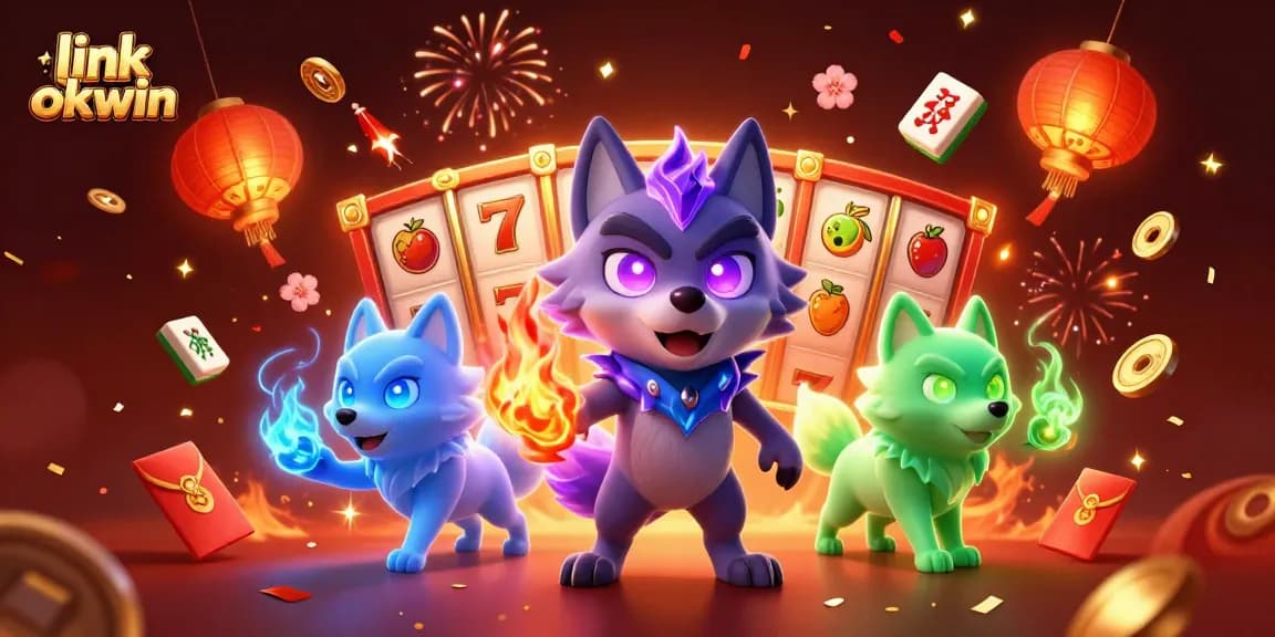 Play at link okwin for exciting slot experiences with vibrant characters and festive elements.