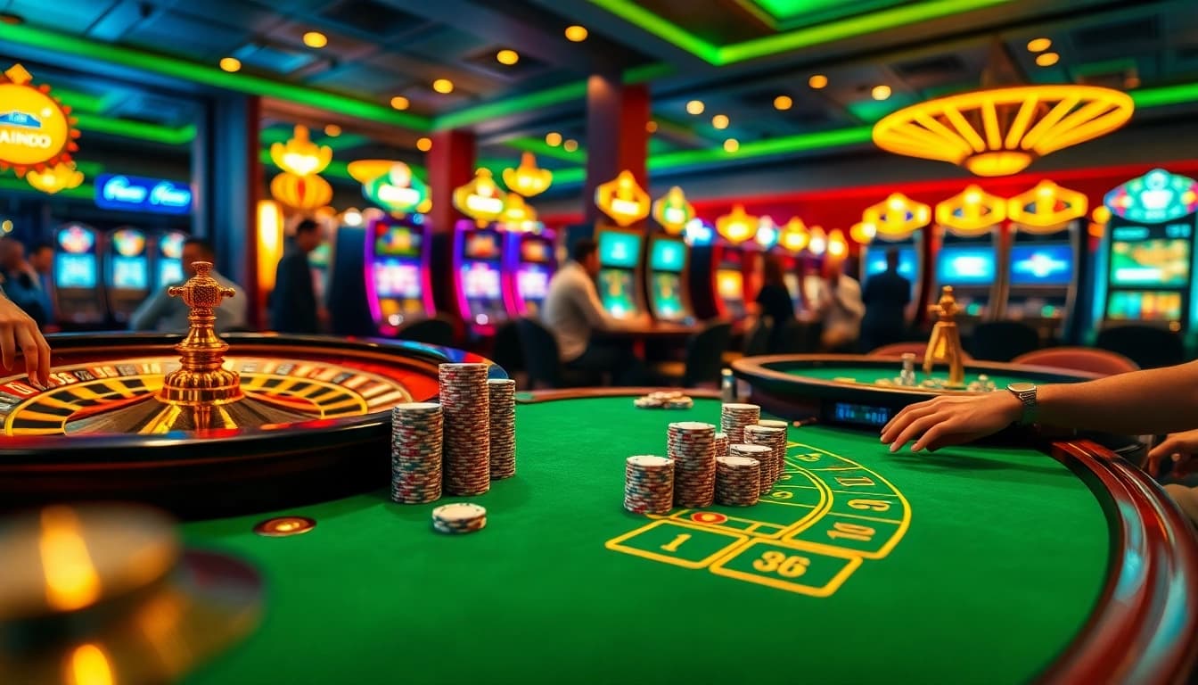 Experience the thrill of gaming at https://vin88z.net/ with vibrant poker tables and exciting roulette.