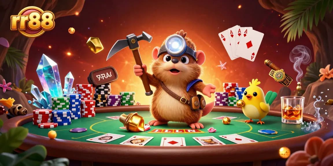 Play thrilling games at rr88 with rich visuals of adventure and casino excitement.