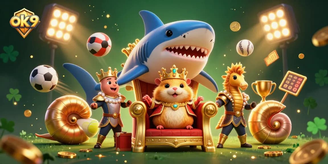 Engage in exhilarating bets with the vibrant ok 9 online casino magic, showcasing a dynamic and colorful gambling scene.