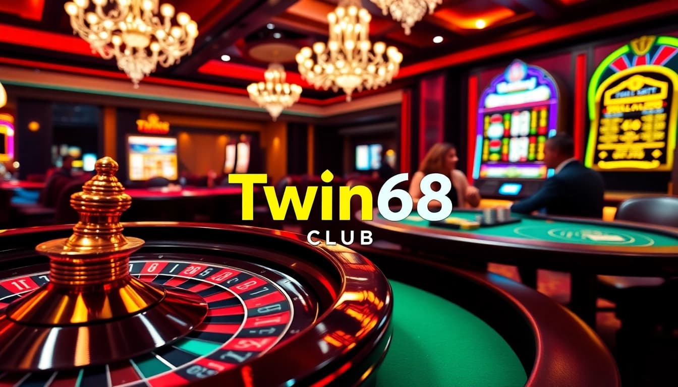 Experience the excitement at Twin68 club while enjoying vibrant casino games and thrilling moments.