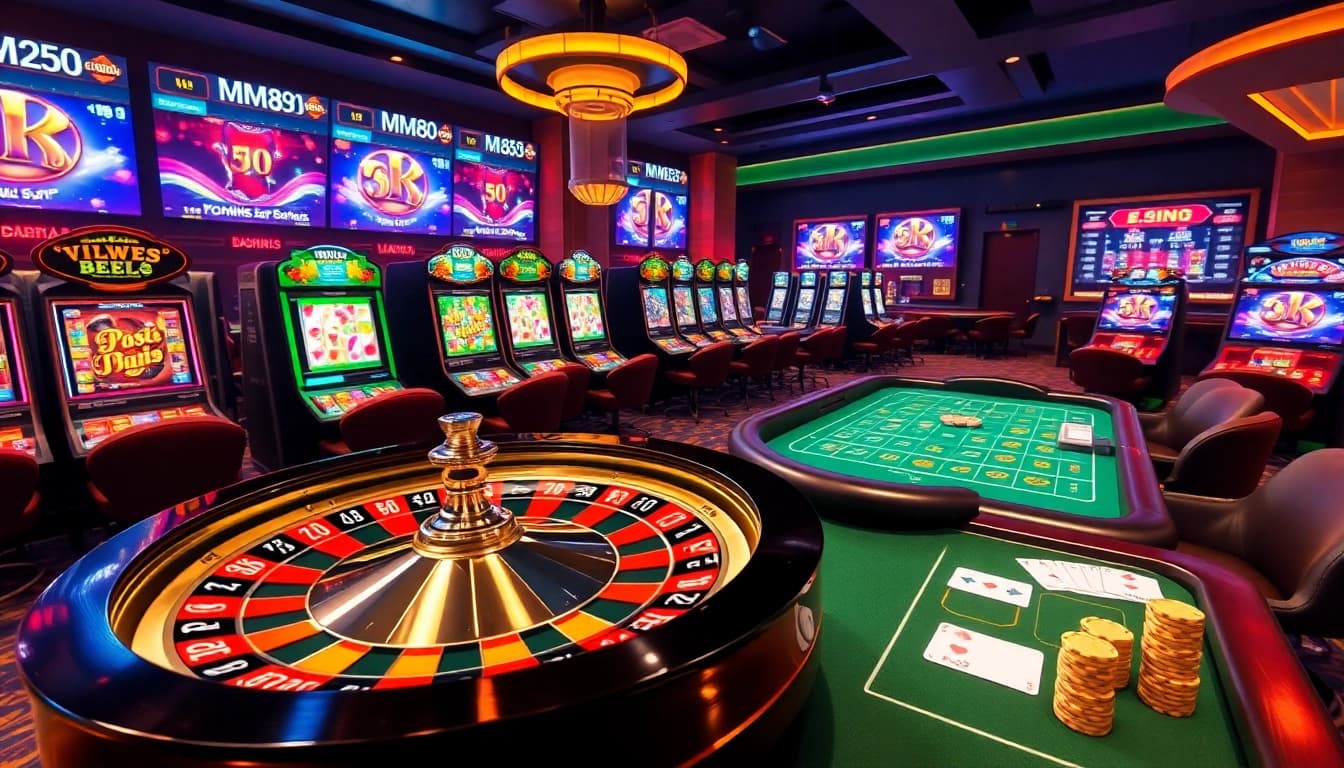 Spin the roulette and immerse in the excitement at https://mm88.directory/ with vibrant casino visuals.