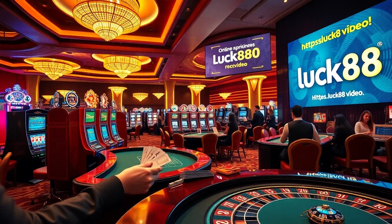 Engage in thrilling casino activities at https://luck88.video/, featuring dynamic games and a luxurious atmosphere.