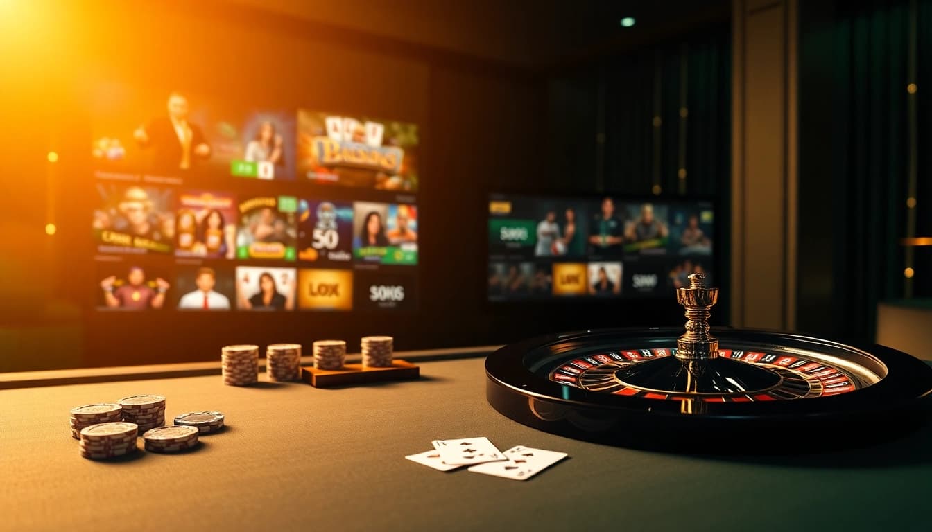 Experience thrilling gameplay at MM88 COM, featuring poker chips and roulette for casino enthusiasts.