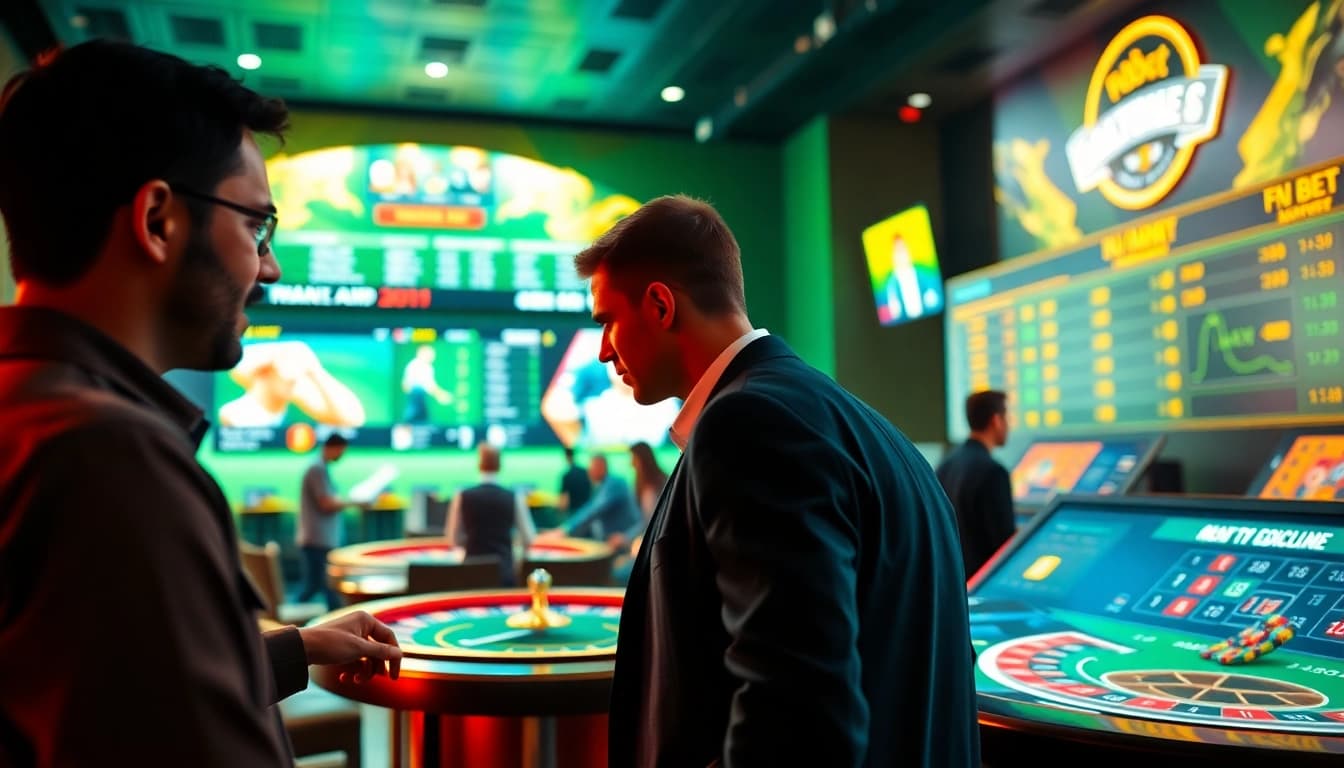 F8bet vibrant online betting platform interface showcasing diverse gaming options and lively atmosphere.