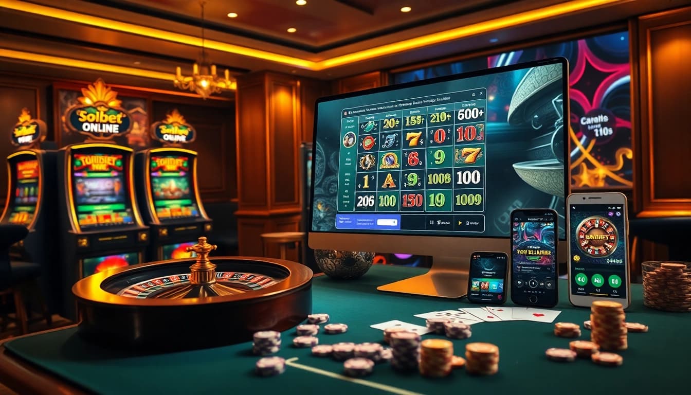 Experience gaming excitement at the online casino with ทางเข้า soibet ล่าสุด, featuring vibrant games and modern interfaces.