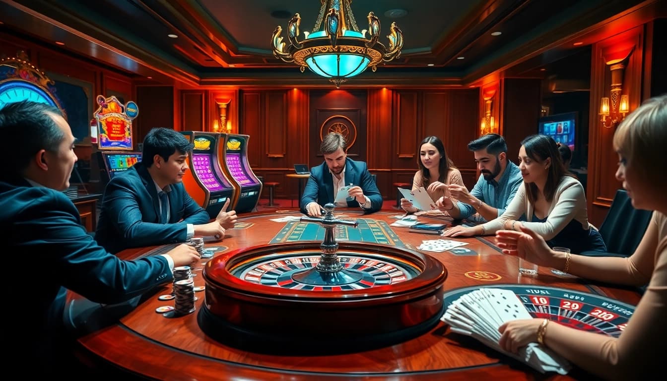 Experience thrilling gameplay at https://jun88.now/ with lively casino action and vibrant gaming atmosphere.