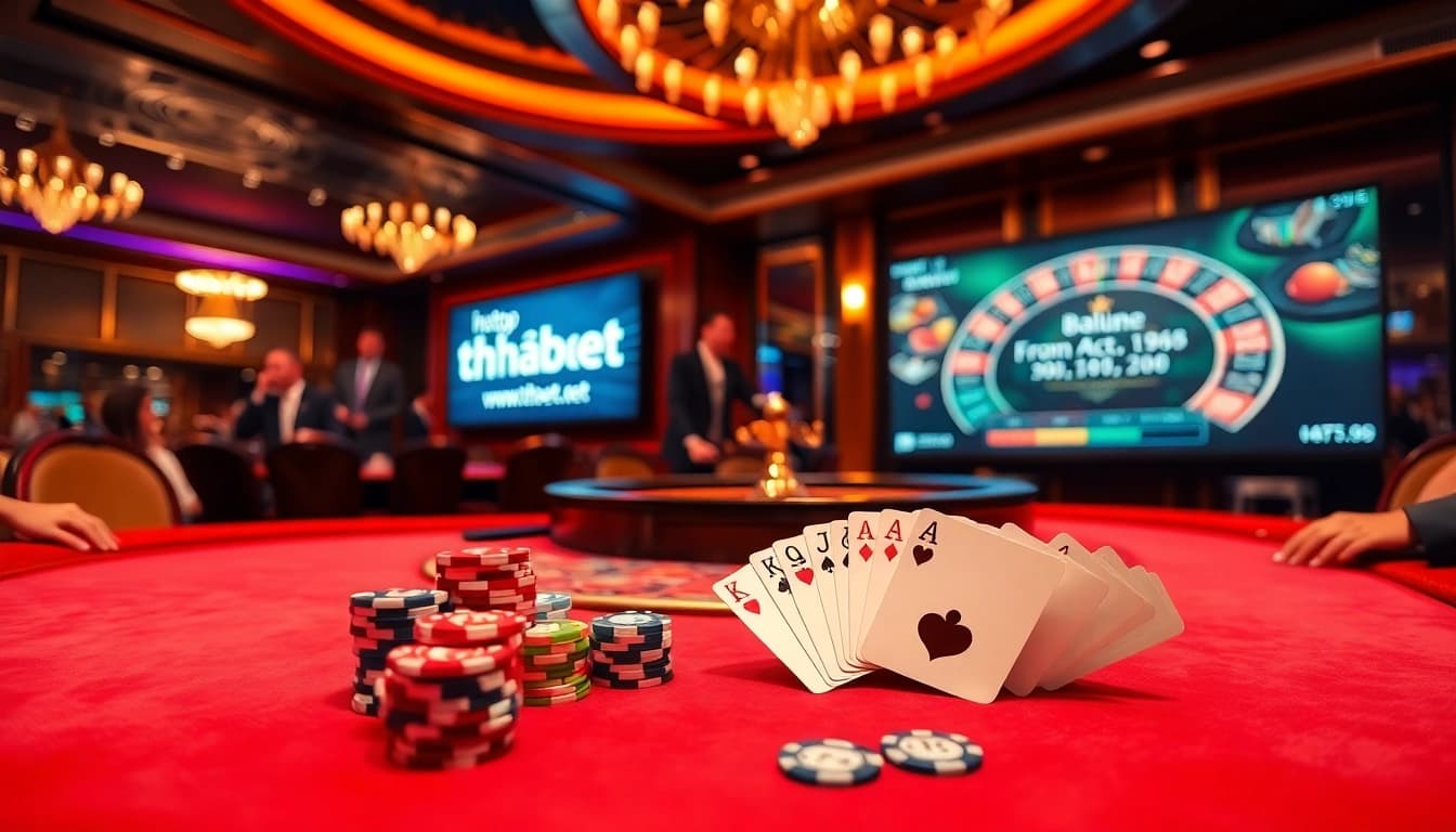 Experience the thrilling atmosphere at https://thabet1.net/ with vibrant casino gaming features.