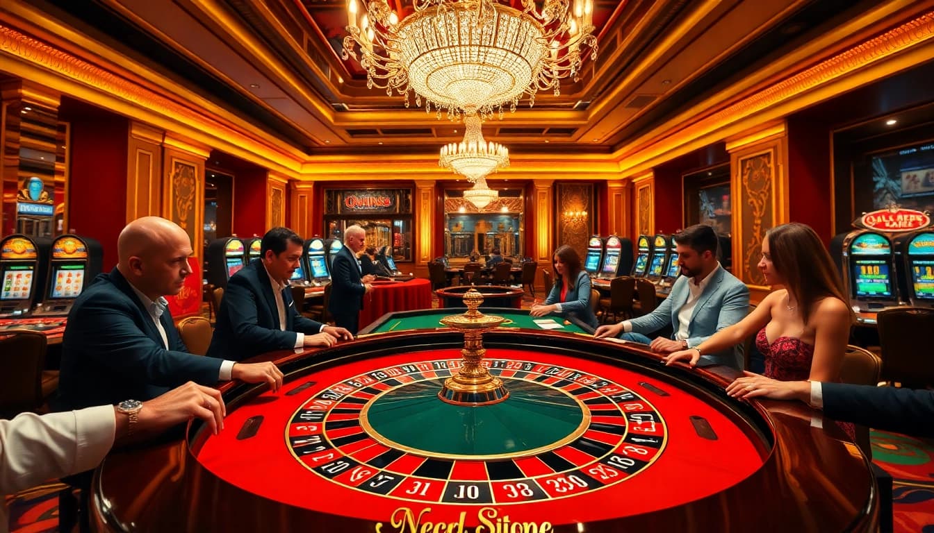Engage with thrilling roulette action at https://da88st.com/ in a luxurious casino setting.