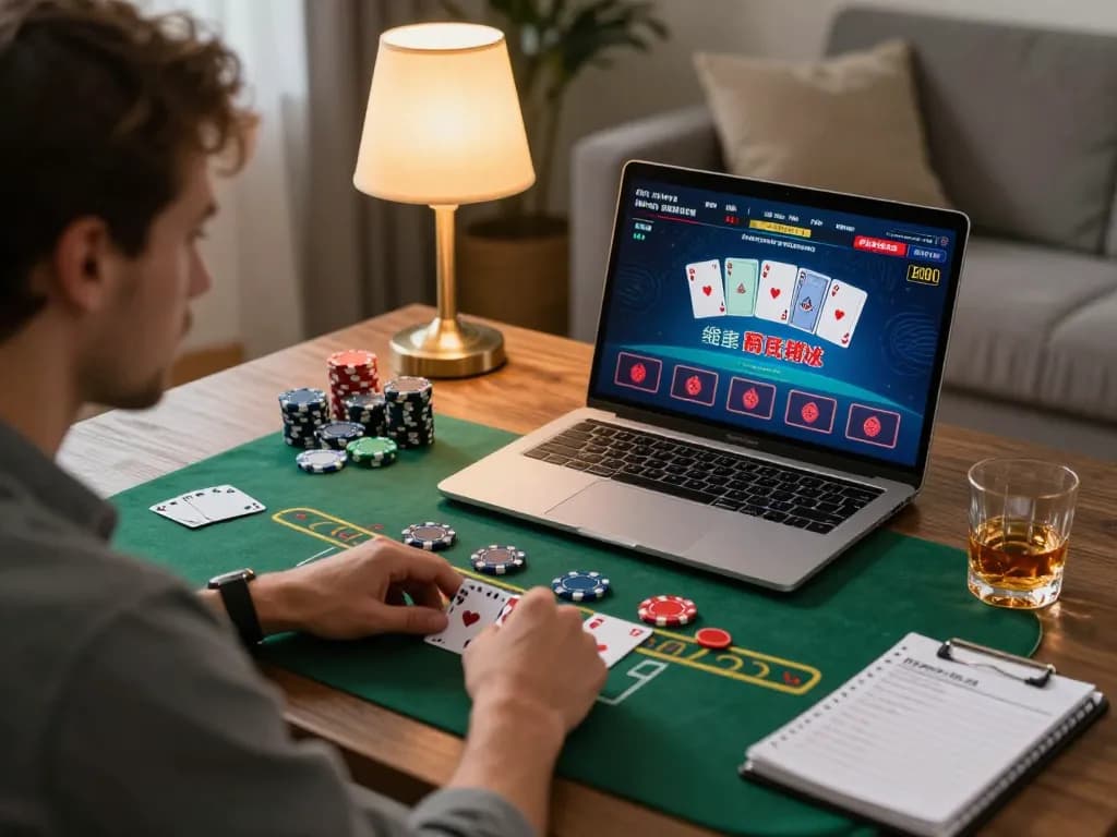 Play strategically with 88club's online blackjack at home, showcasing immersive gaming scenes.