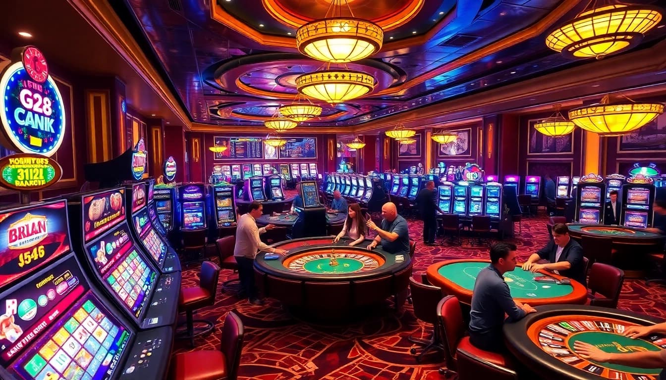 Experience the excitement of gambling at the G28 LINK casino with vibrant gaming floors and jackpots.