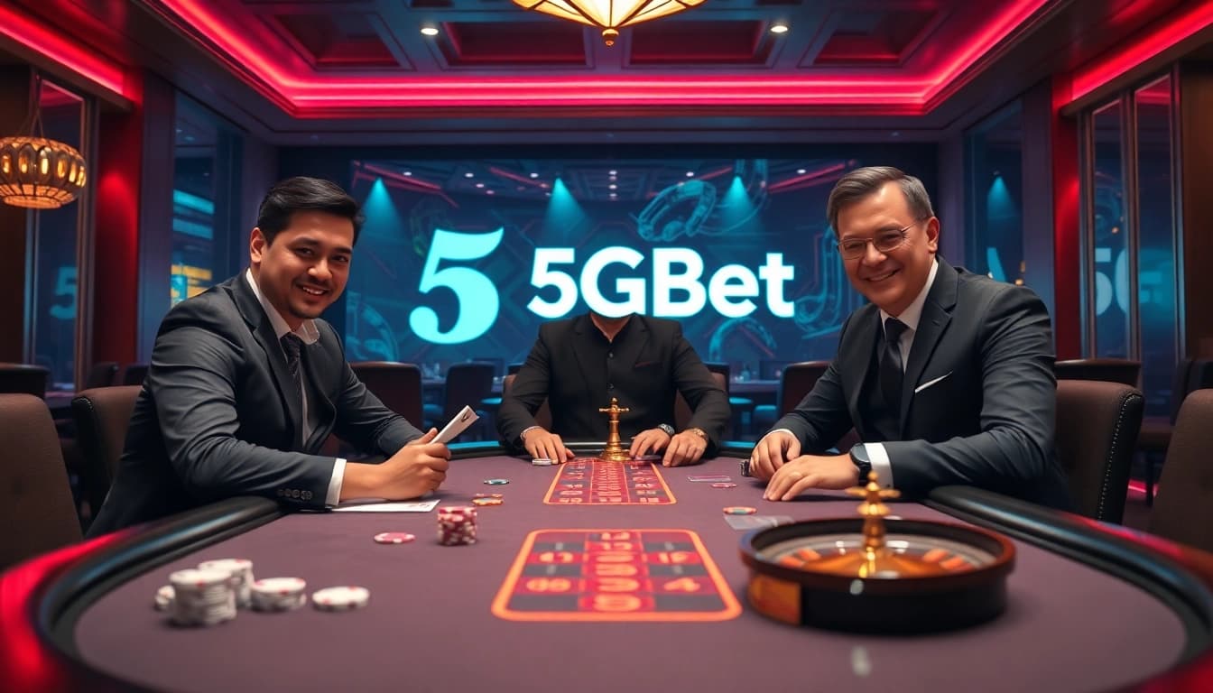 Players enjoying a thrilling poker game at 5gbetbr.com.br casino.