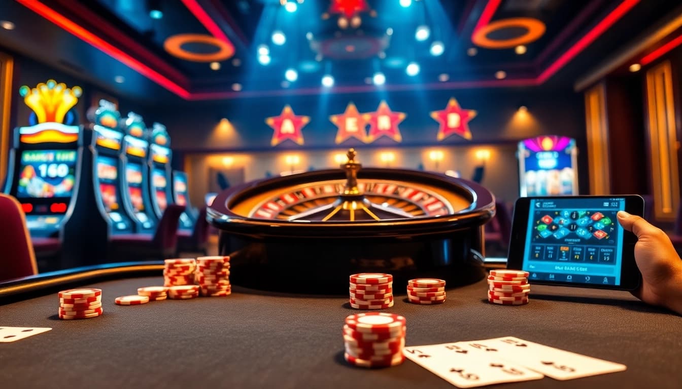 Experience high-stakes poker gameplay at https://fnew88.com/ with vibrant casino elements.