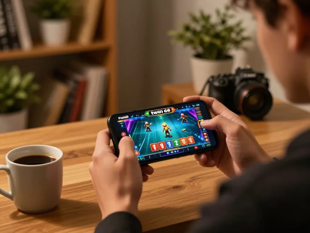 Engaging online gameplay on twin68 app showcasing player strategies and winning hands