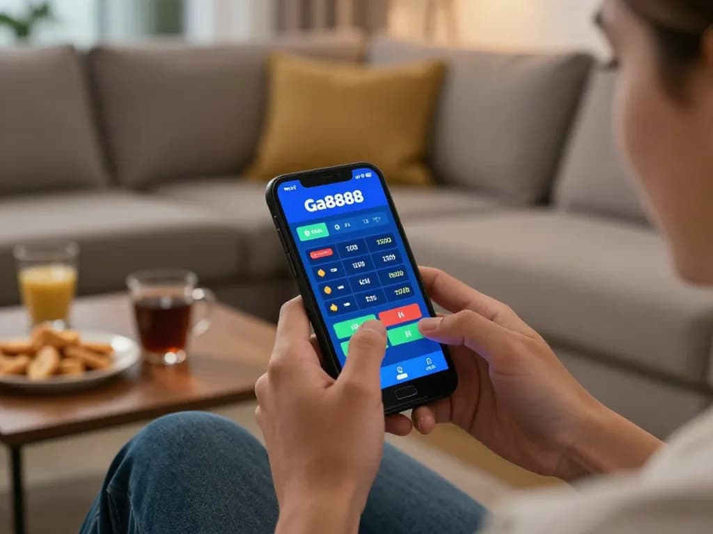 Engaging in dynamic betting strategies on ga8888 mobile app in a cozy home environment
