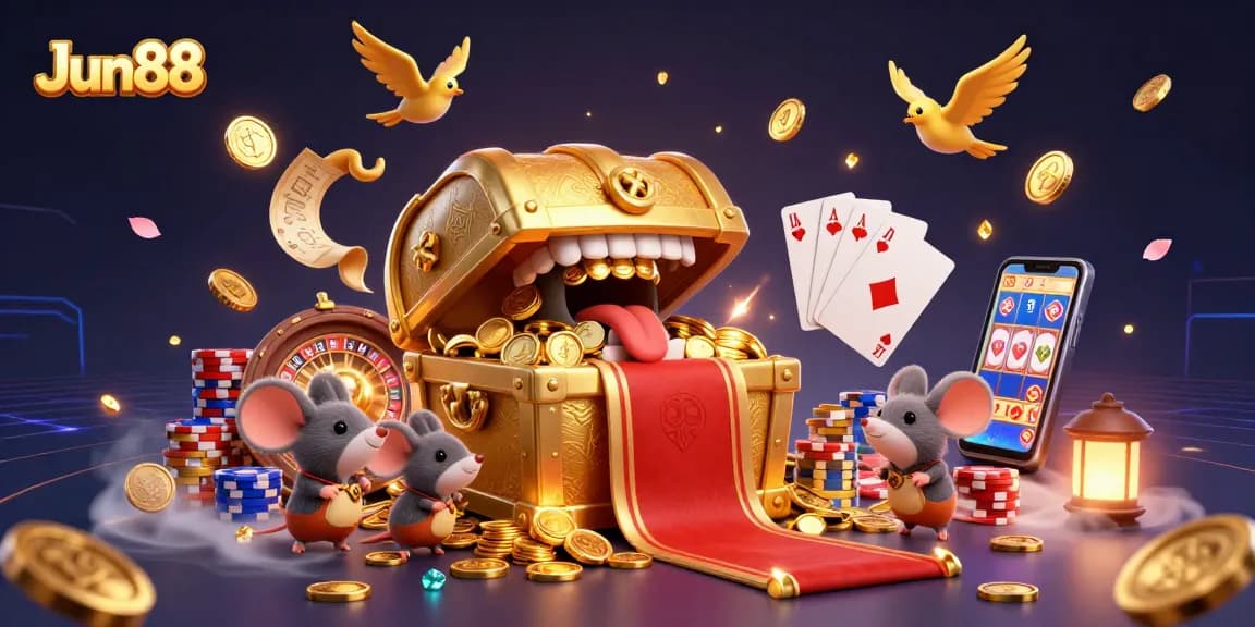 Engage in thrilling casino activities at Jun88 with exciting games and a vibrant atmosphere.