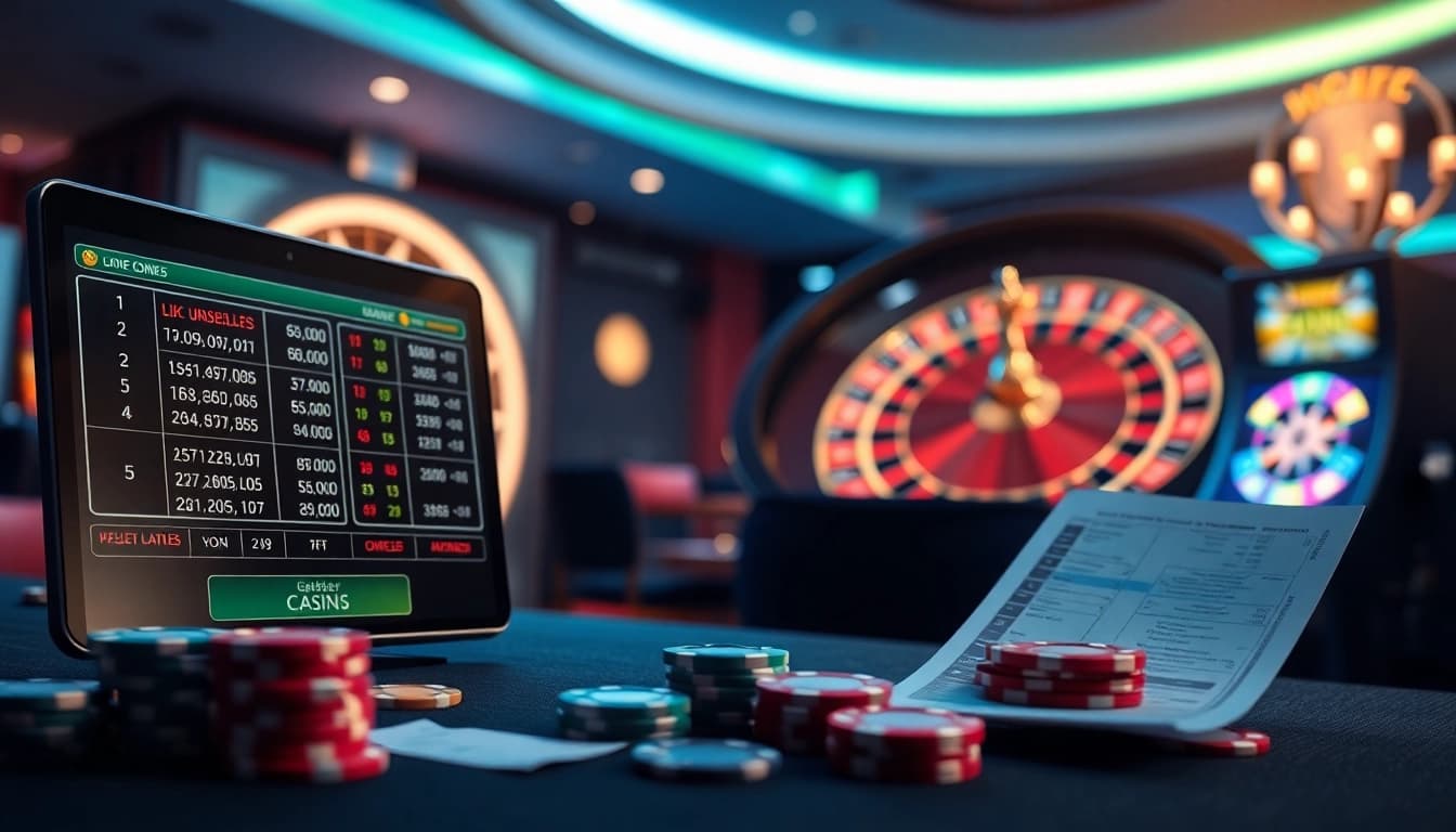 Experience the excitement of online gambling with the latest ok9 updates featuring vibrant casino visuals.