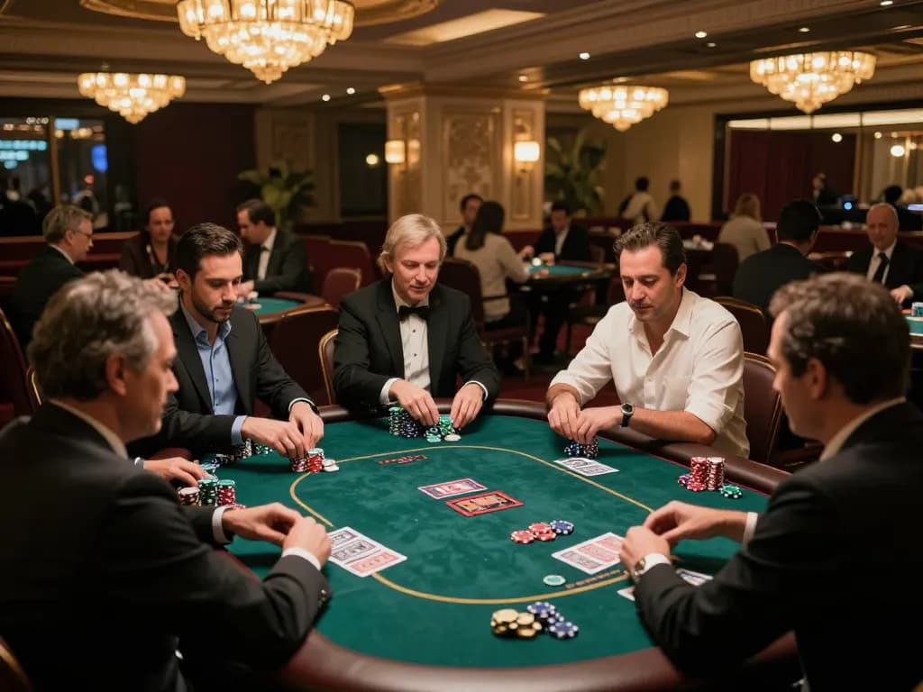 Experience the thrill of gaming at 28BET with live poker action and vibrant atmosphere.