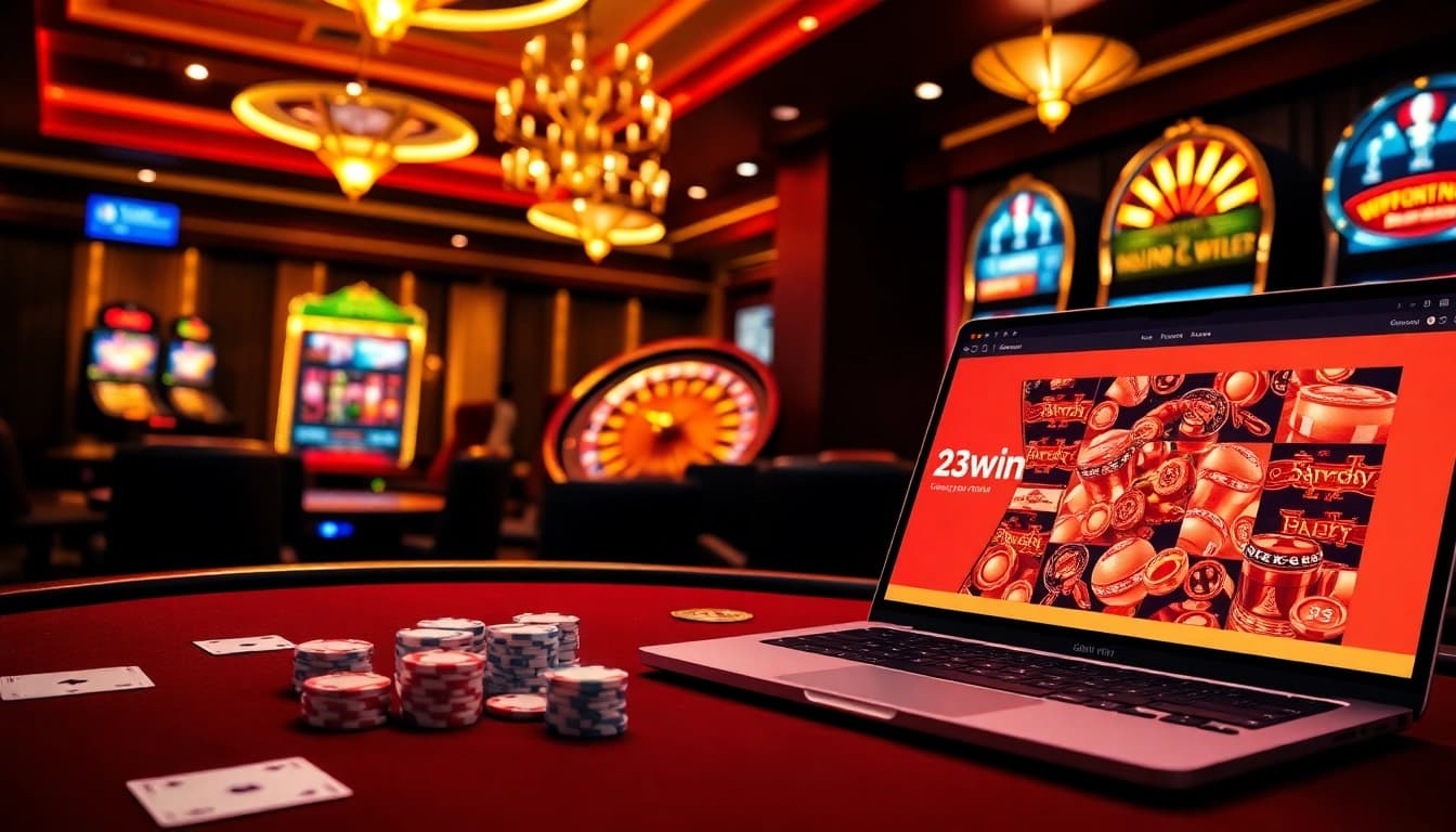 Engage in thrilling online gaming at 23win com with vibrant casino visuals and action-packed gameplay.