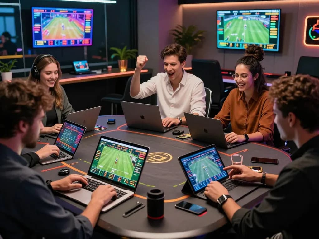 Exciting online betting experience with rikbet at a modern gambling setup