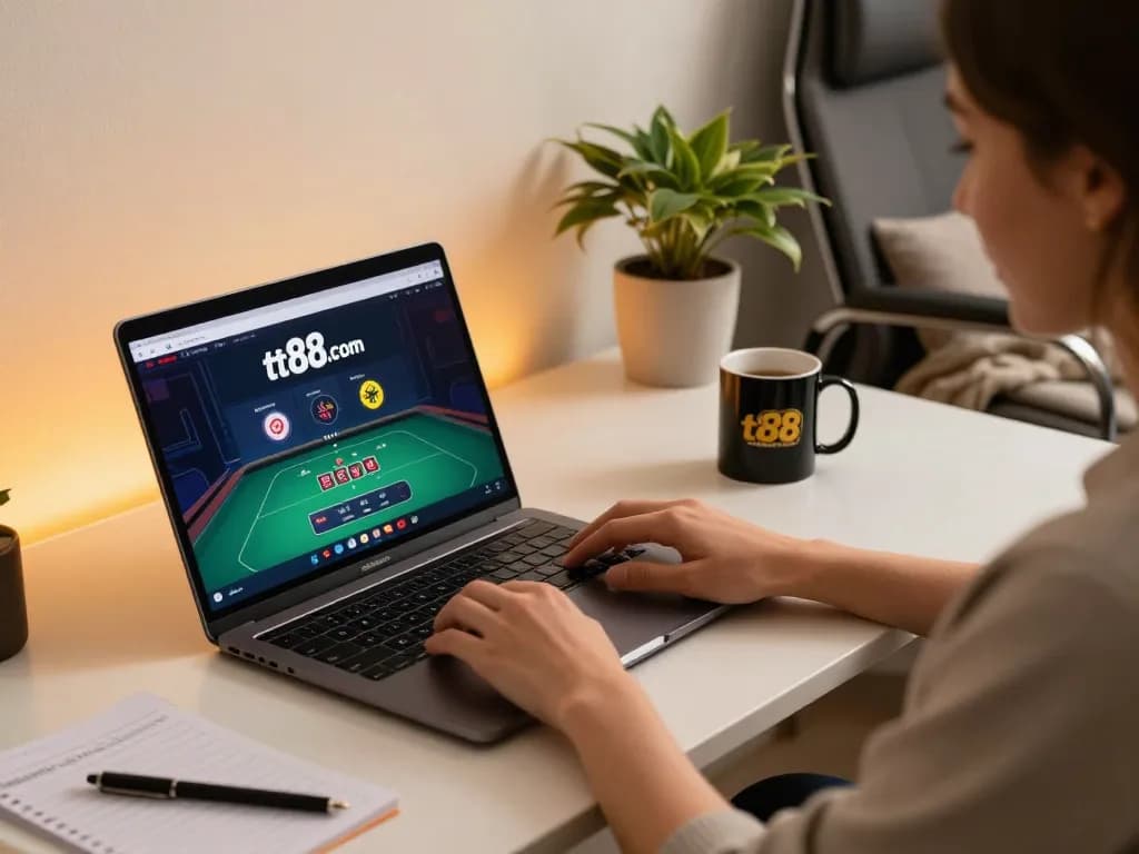 Pursue better odds at tt88.com while enjoying a cozy online poker setup.