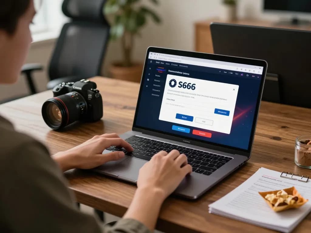 Engaging S666 đăng nhập scene with a player making strategic bets on an online casino platform