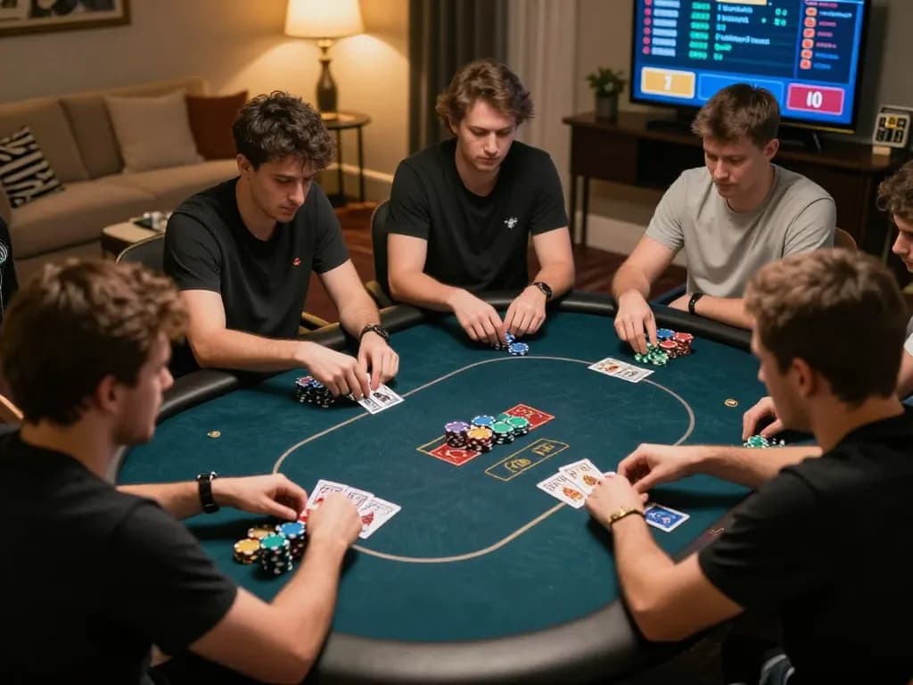 Players enjoying an intense game on qh88go platform while focusing on strategy and engagement